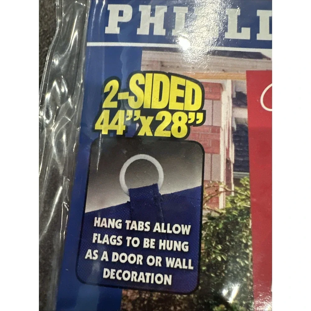 Philadelphia Phillies MLB Premium Window Garden Flag 44x28 Embroider